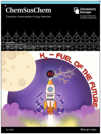 ChemSusChem journal cover artwork designed by Melanie Guillén Soler